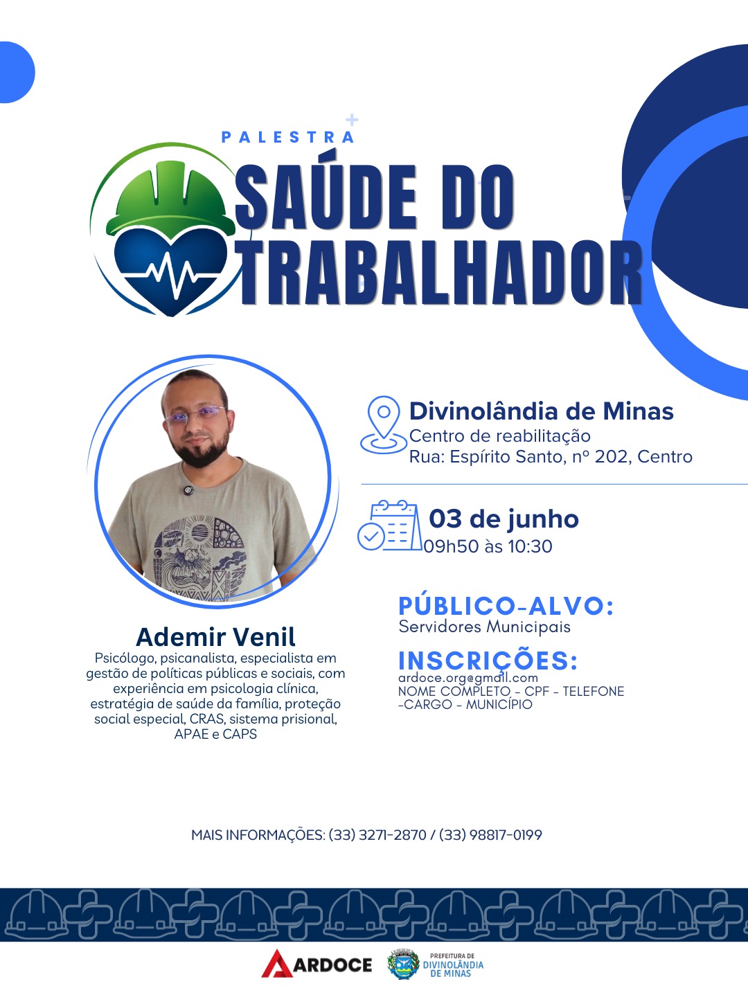 Palestra Saúde do Trabalhador