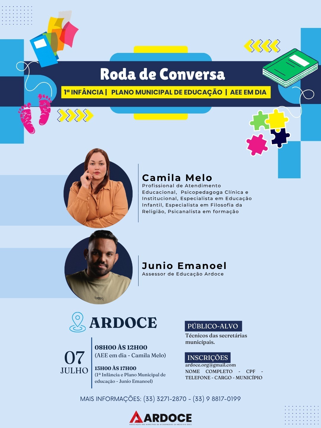 Roda de Conversa — Educação
