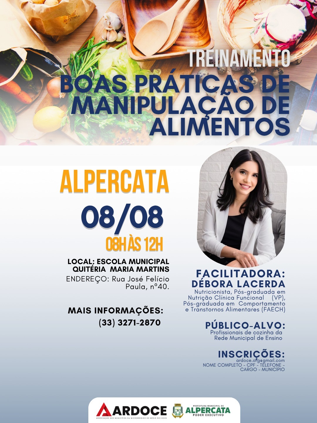 Treinamento Boas Práticas de Manipulação de Alimentos