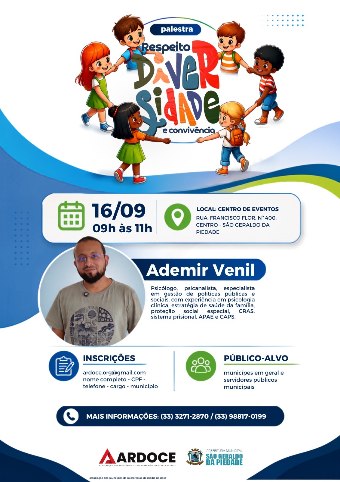 Palestra Respeito, Diversidade e Convivência