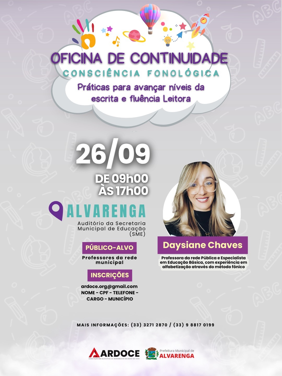 Oficina de Continuidade: Consciência Fonológica