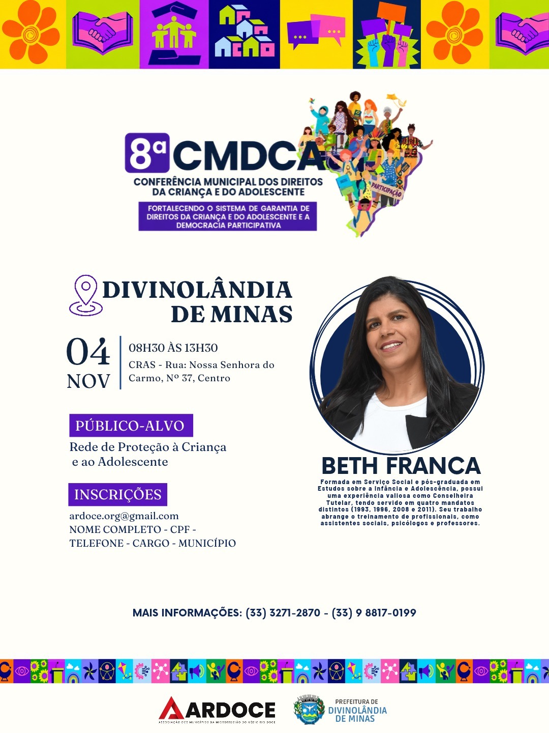 8ª CMDCA — Divinolândia de Minas