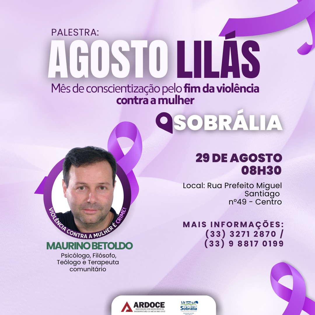 Agosto Lilás