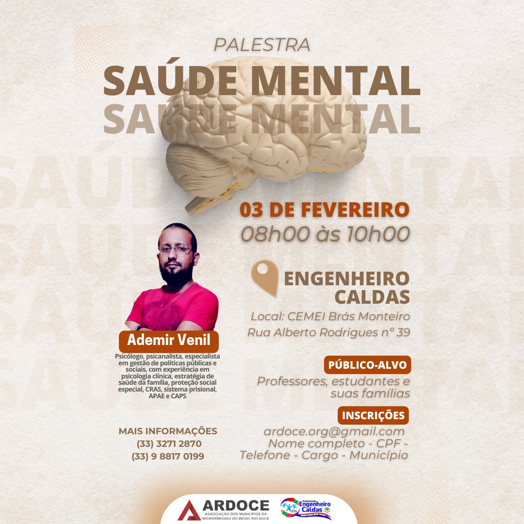 Palestra saúde mental