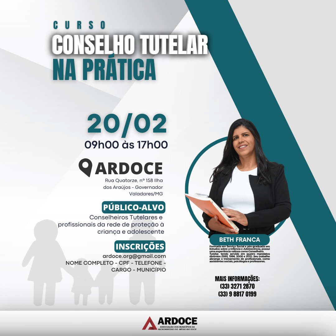 Curso conselho tutelar na prática